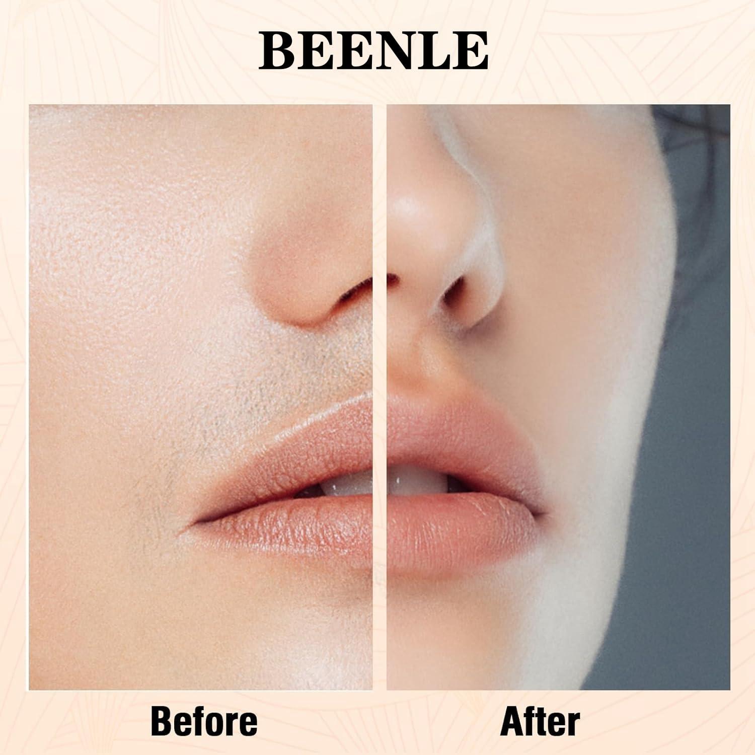 BEENLE Generation 3Facial Hair Remover Replacement Heads for Finishing Touch Flawless Facial Hair Remover, Replacement Blades for Finishing Touch Flawless Gen 3 Hair Removal, 4 Pack