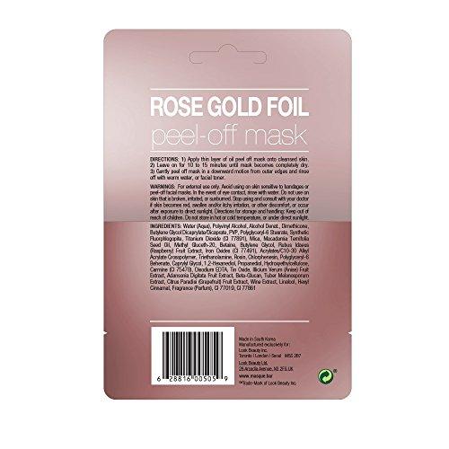 masque BAR masque BAR Rose Gold Foil Peel Off Mask - Sachet - 0.41 Fluid Ounce
