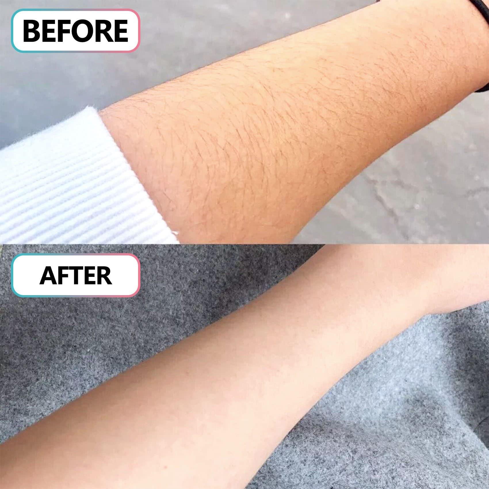 Nuhikap Nuhikap 2X Popular Magic Painless Hair Removal Depilation Sponge Pad for Remove Leg Arm Body Hair Removal Tool Epilator