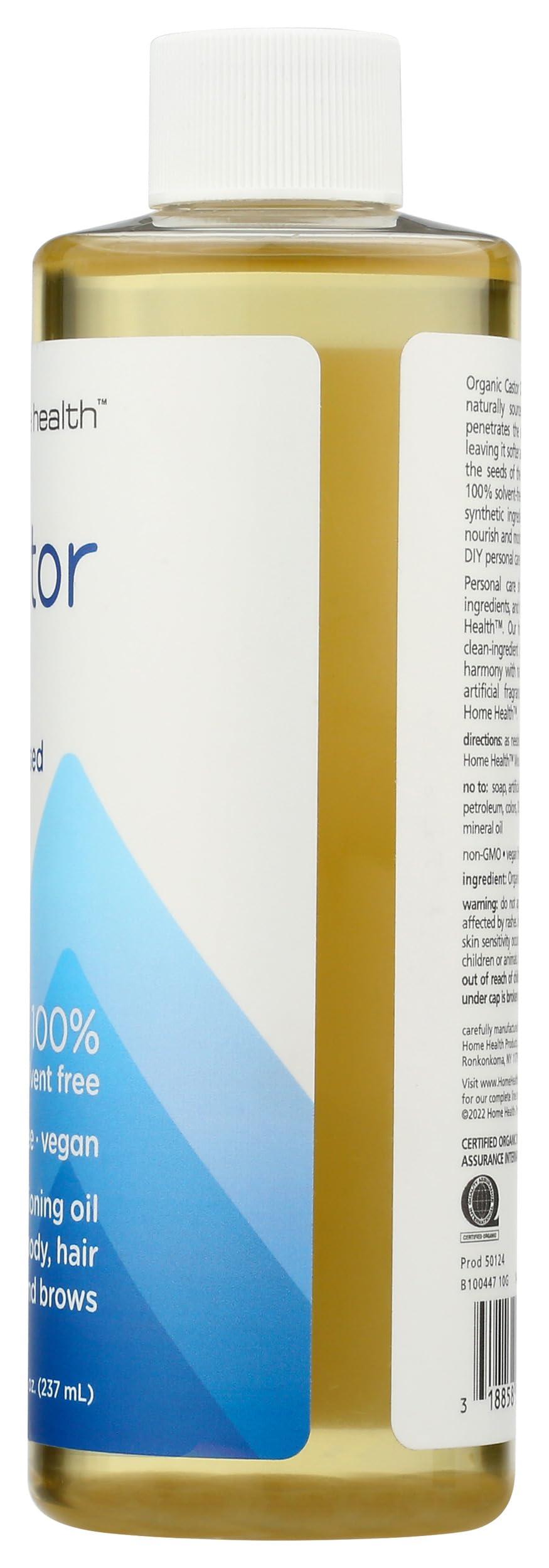 Home Health Home Health Castor Oil Cold Pressed & Cold Processed, 8 Oz