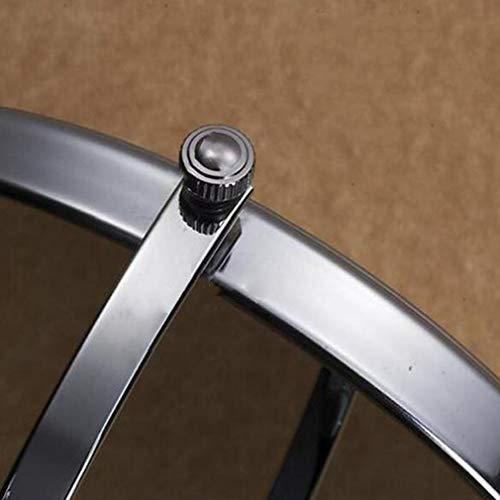 Suuim Makeup Vanity Mirror,Two-Sided Wall Mounted Beauty Mirror 3X Magnification Bathroom Mirror Extendable Cosmetic Mirror,Silver (Silver 8inch) (Silver 8