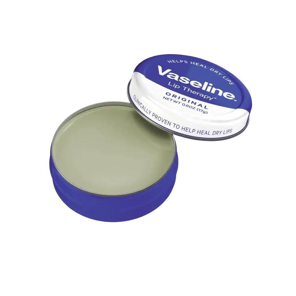 Vaseline Vaseline Lip Therapy Lip Balm Tin, Original, 0.6 oz