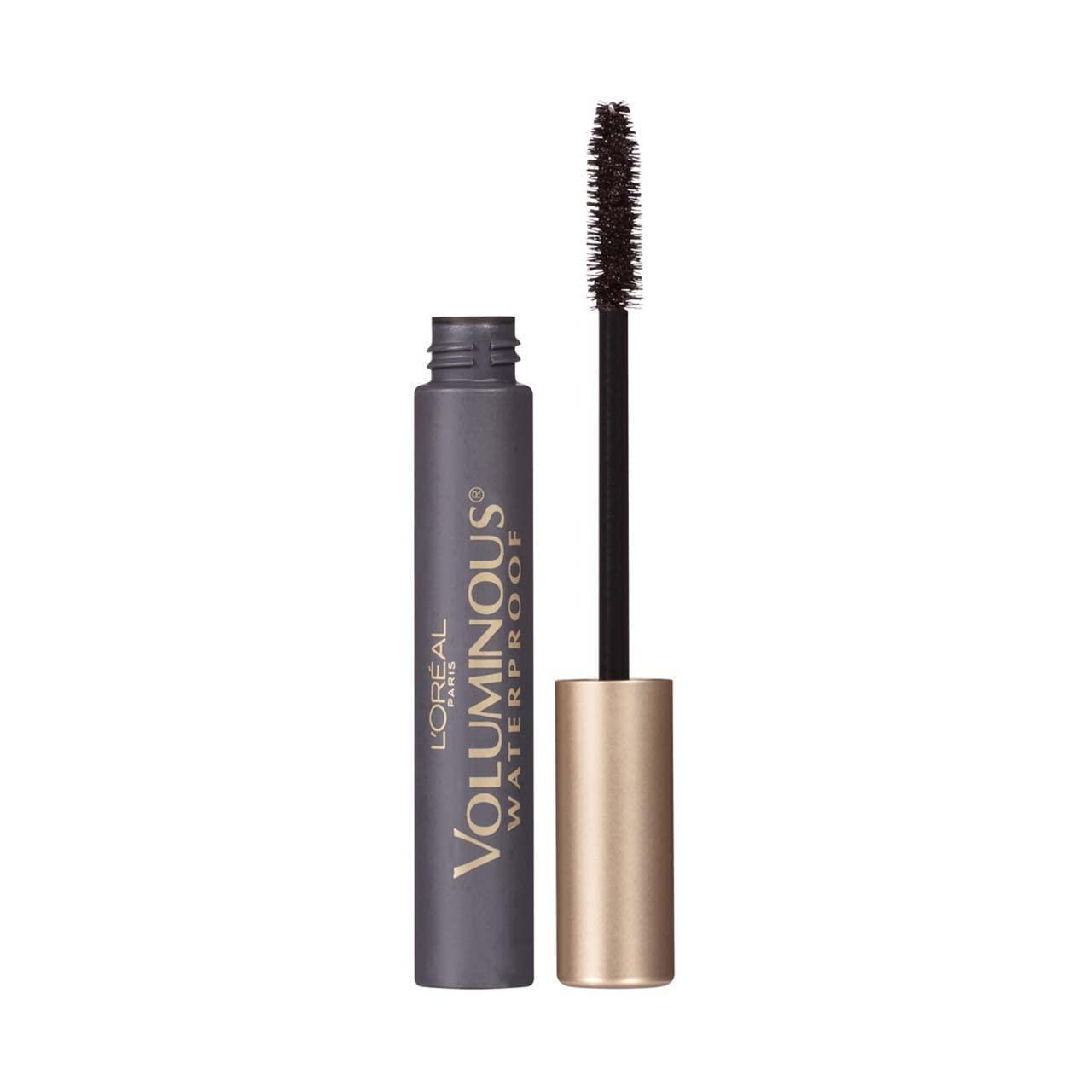 L'Oreal Paris L'Oreal Voluminous Waterproof Volume Building Mascara, Black [360], 0.28 oz (Pack of 3)