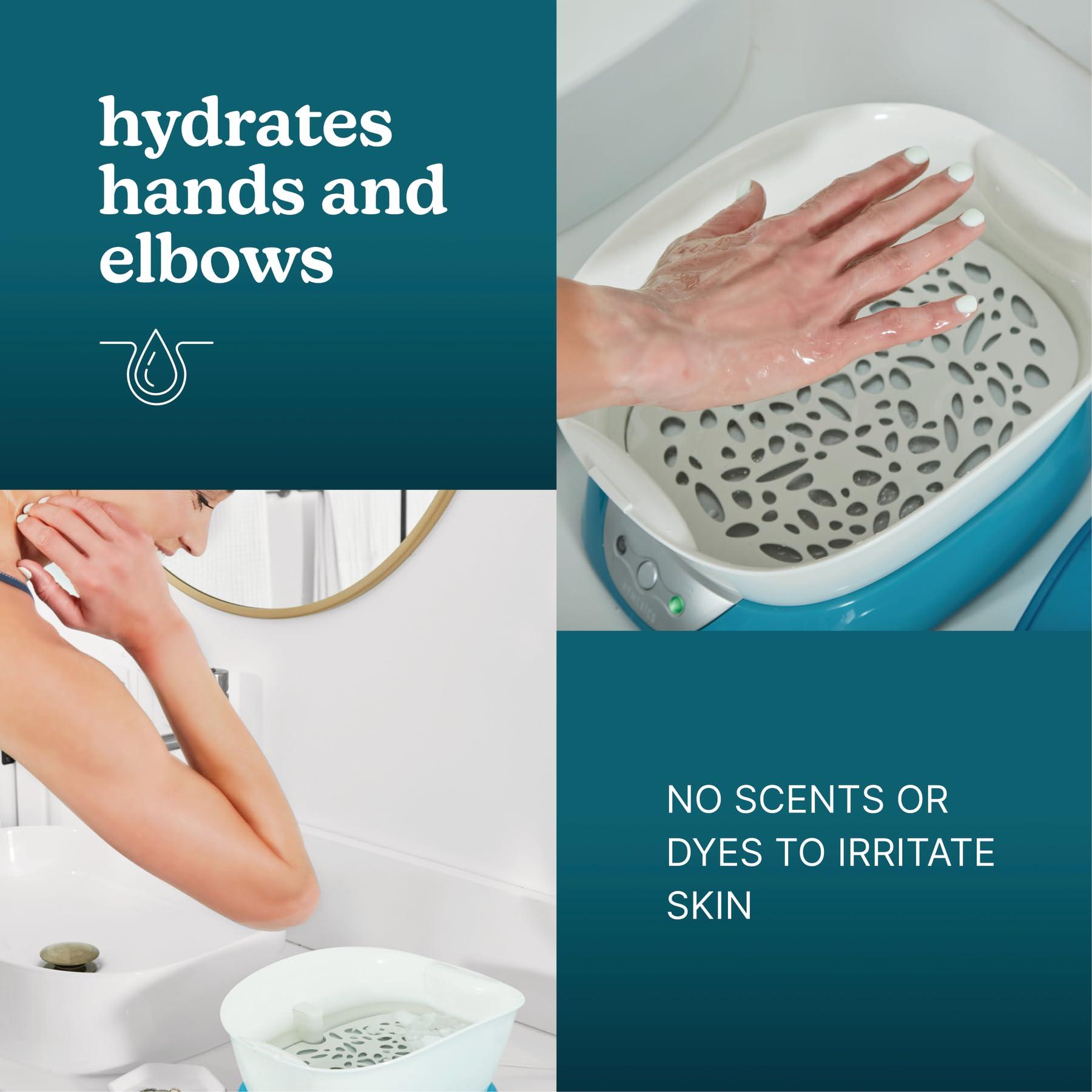 Homedics Homedics Paraffin Wax Machine for Hands - Hypoallergenic Hot Wax Hand Therapy Machine to Soothe and Moisturize Hands - Includes 3 Pounds of Wax and 20 Hand Liners