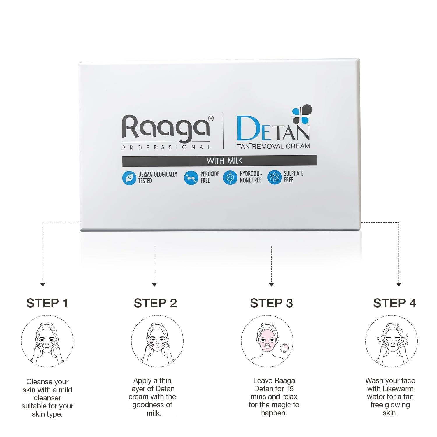 Raaga Professional Raaga Detan Cream 75g