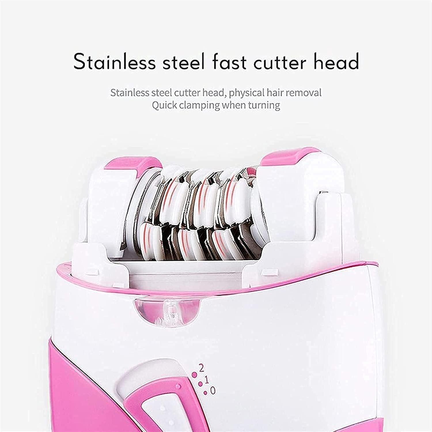 KAABETO KAABETO Cordless Women\'s Epilator for Legs, Arms, and Face, USB Rechargeable Hair Remover for Underarms and Face