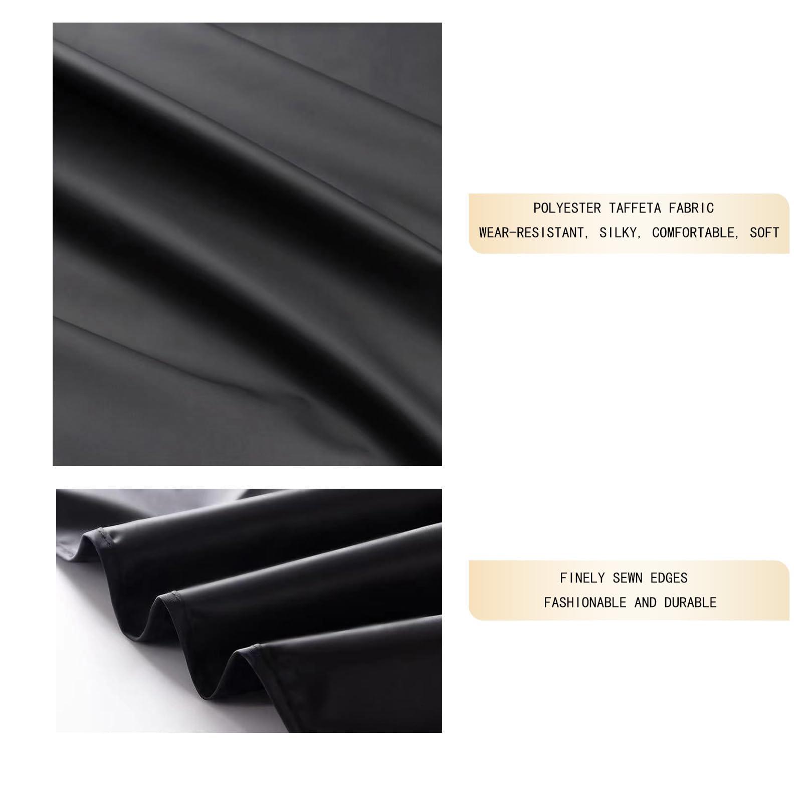 Nicoc Nicoc Professional Salon Barber Cape,Waterproof Polyester Hair Cutting Cape,Unisex,Black, Large Haircut Cape