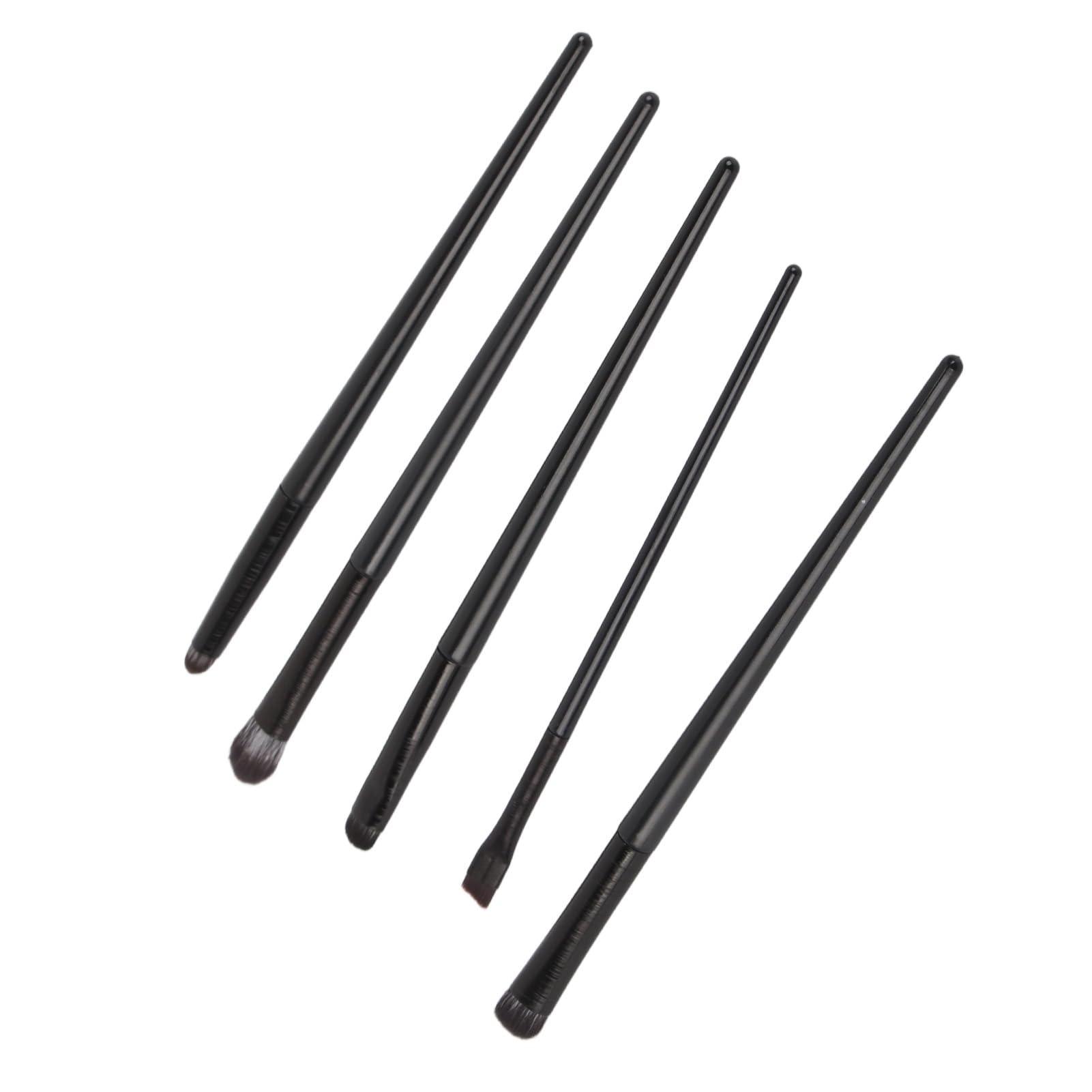 OPPWONG Brush, Smudger Smudge Brush Smudge Makeup Brush 5pcs Professional Soft Eye Cosmetic Angled Brush Kit for Home