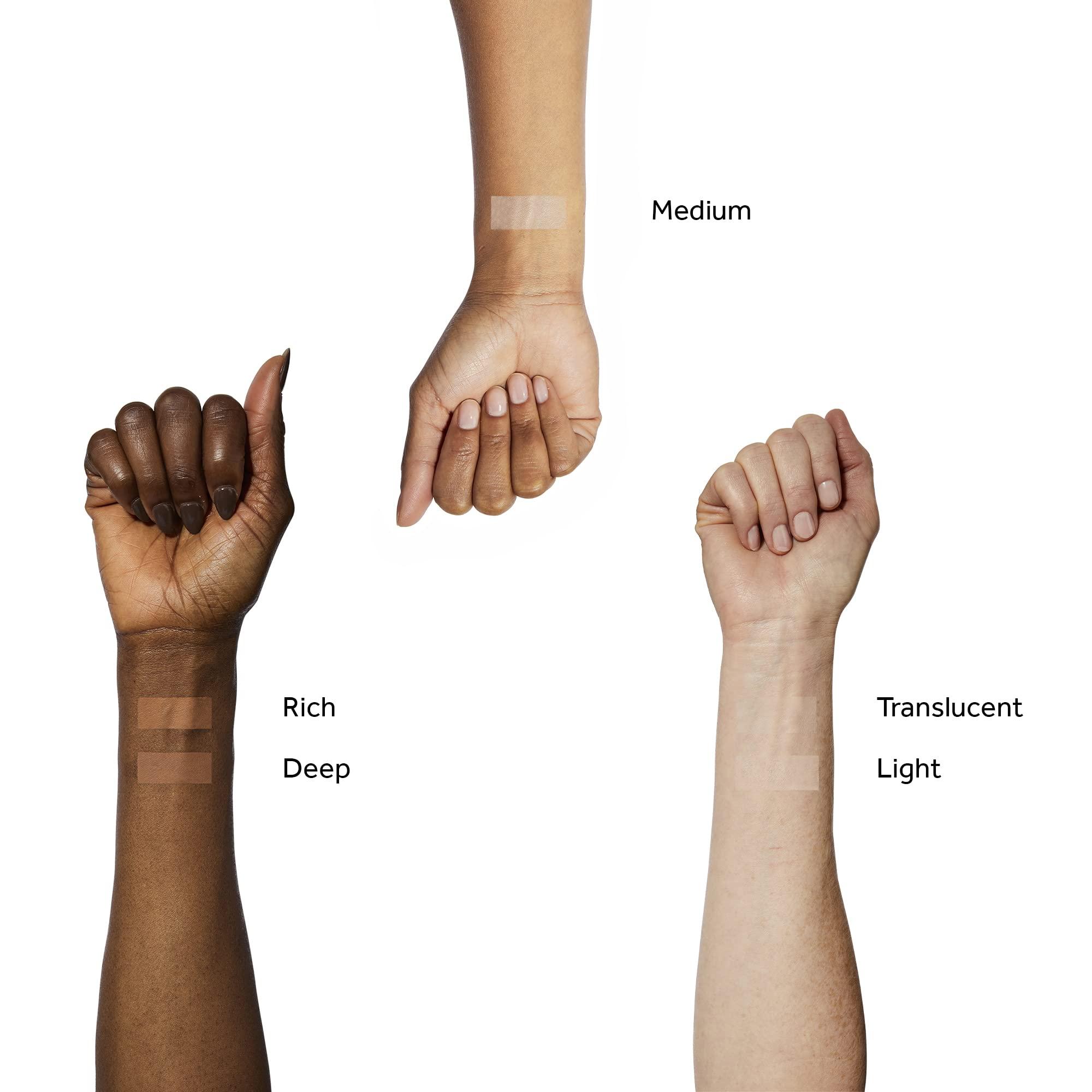 No7 No7 Flawless Finish Loose Powder - Deep - Loose Finishing Powder - Makeup Setting Powder with Matte Finish for All Skin Tones - All Skin Types Including Oily Skin