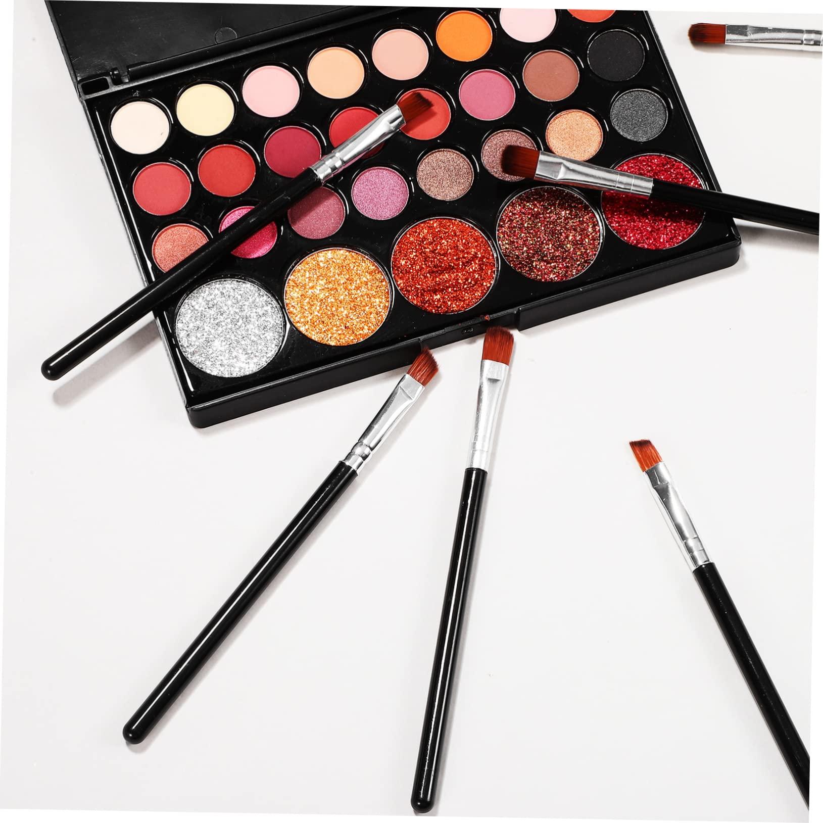 FOMIYES 24 Pcs Eyebrow Brush Eyeliner Brush Eyelash Beauty Tool Angled Eye Brow Brush Makeup Brush Cosmetic Supplies Eyebrow Shaping Tool Cosmetics Tool Makeup Tools Brush Fine Angled