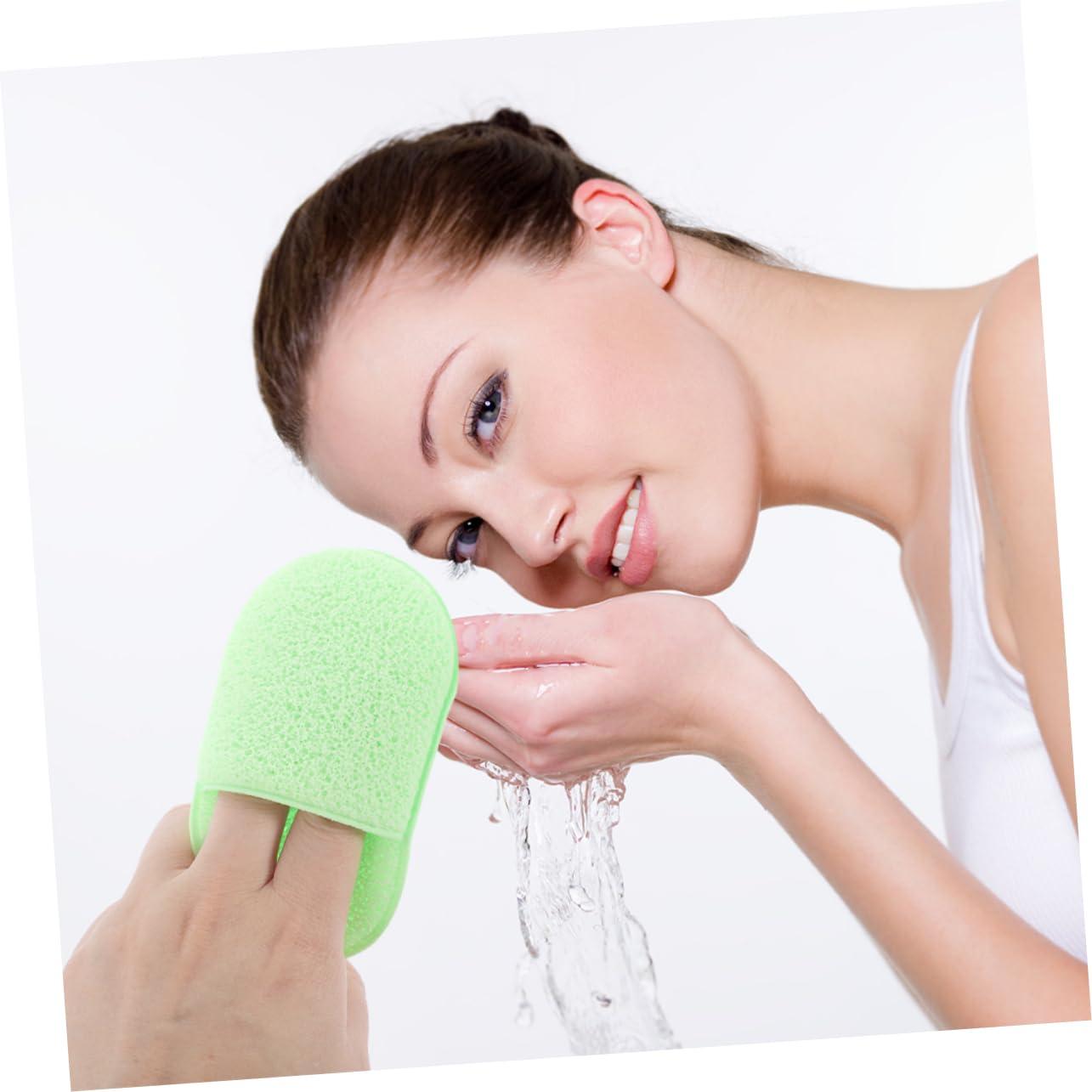Healeved Healeved Facial Sponge for Deep Pore Cleaning Exfoliating Gentle Puff for Sensitive Skin Random Color