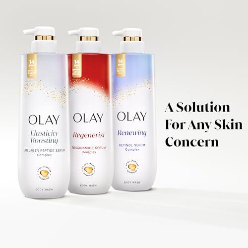 Olay Olay Cleansing & Firming Body Wash for Women with Vitamin B3 and Collagen, Younger & Healthier Looking Skin, Fast Absorbing Formula, 26 fl oz