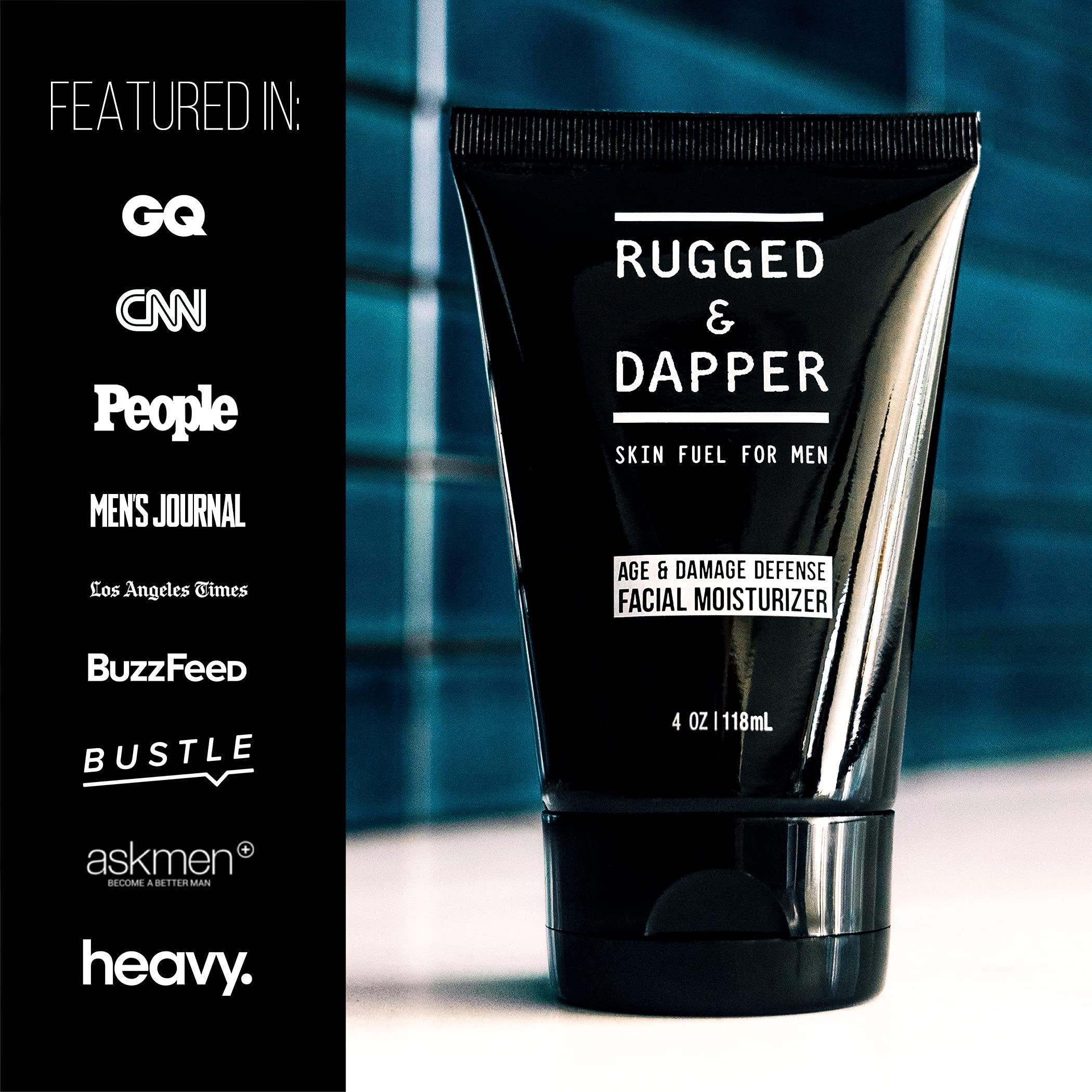 RUGGED & DAPPER RUGGED & DAPPER Hydration Daily Face Moisturizer and Night Cream Bundle