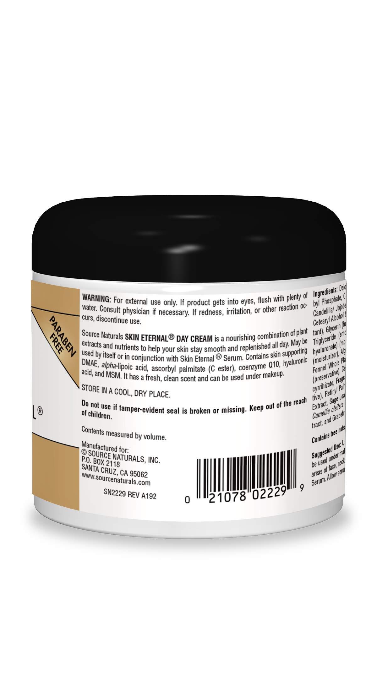 Source Naturals Source Naturals Skin Eternal Day Cream, Paraben Free - 4 oz.