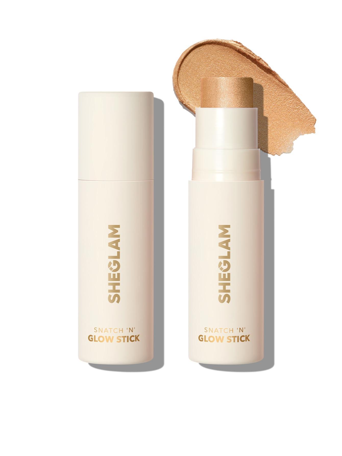 SHEGLAM SHEGLAM Cream Highlighter Stick Long Lasting Brightening Non-Caking Highlighter Makeup - Tea Cake