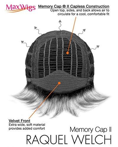 Raquel Welch Raquel Welch Always Wig Color RL3129 Women's Wigs Wavy Heat Friendly Bundle with Comb, MaxWigs Hair Loss Booklet