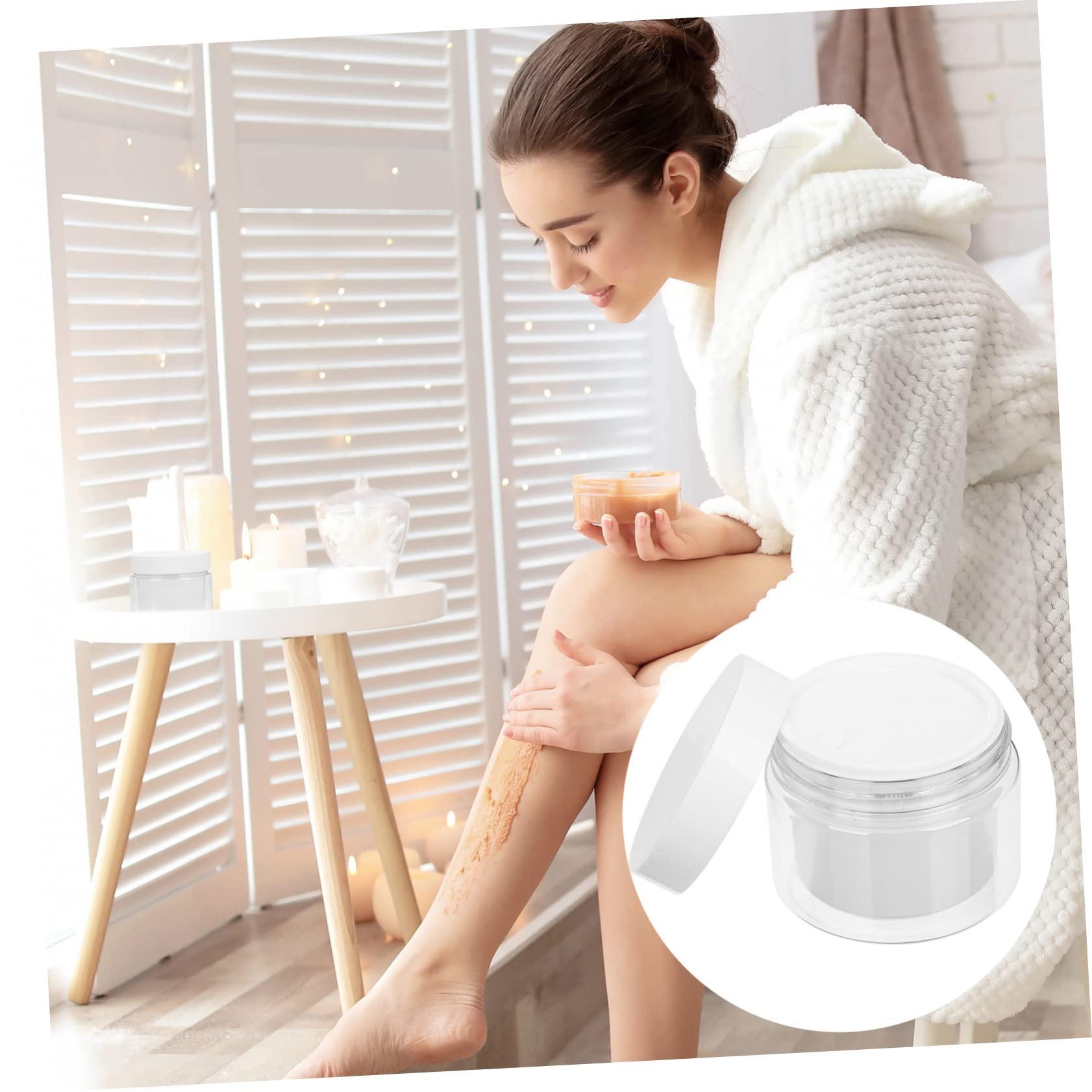 ASAKKURA ASAKKURA 10Pcs PP Double Layer Cosmetics Jars Face Cream Containers Jars with Lids