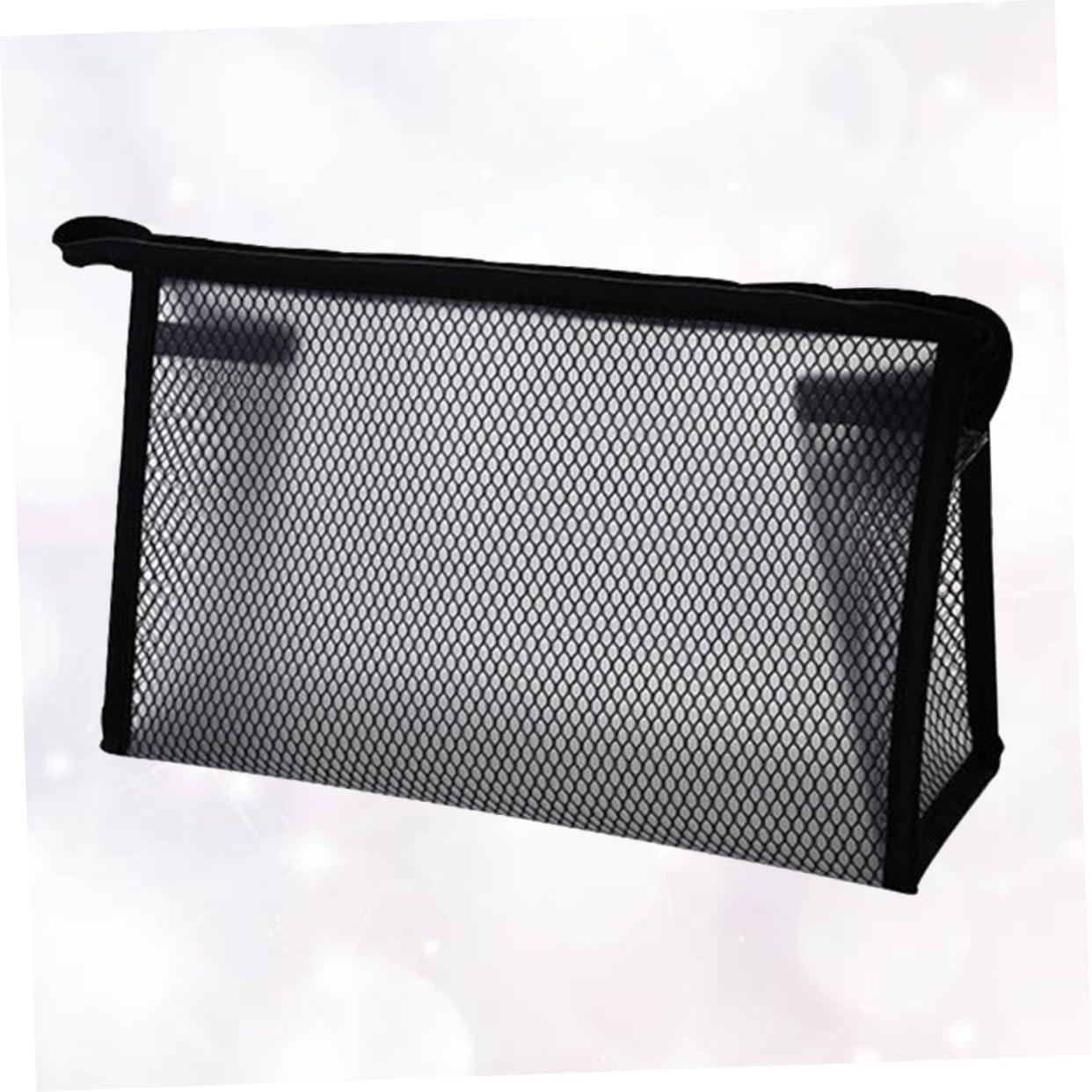 DOITOOL DOITOOL 3 Pcs Makeup Bags Makeup Bag for Travel Clear Makeup Bag Mesh Cosmetic Bag Pouch Bag Mesh Bag Travel Pouch Makeup Pouch Mesh Makeup Bag Toiletries Bag Storage Bag Wash Bag Grid