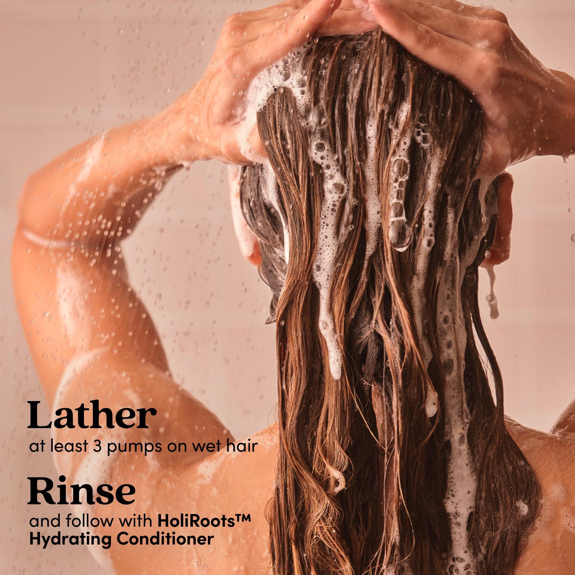 Fable & Mane Fable & Mane Hydrating Shampoo, Moisturises and Cleanses Dry, Damaged Hair with Aloe Vera and Coconut Oil. For Medium to Thick Hair Types