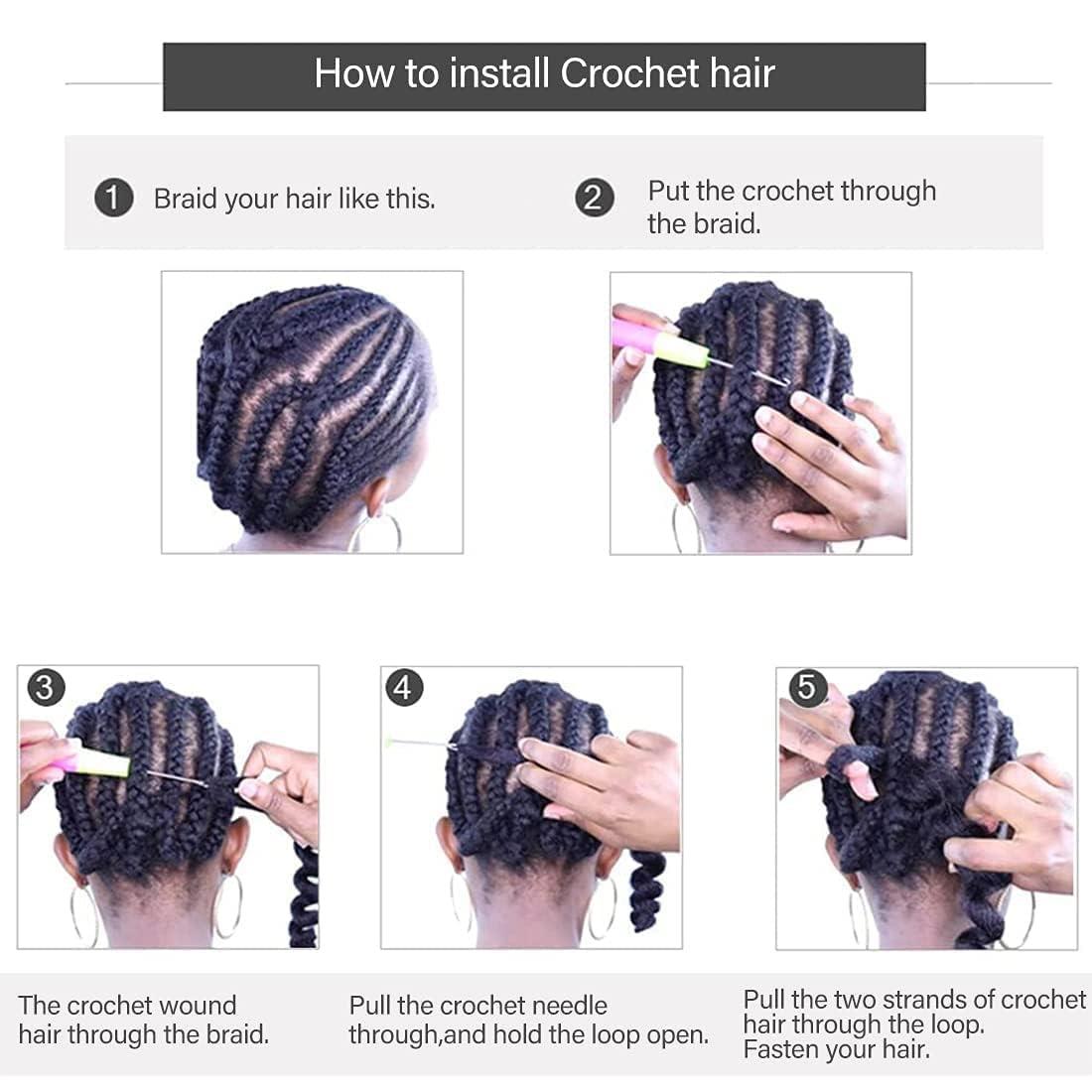 THEMIS HAIR Gypsy Faux Locs Crochet Hair 14inch 6Packs Soft Goddess Locs Pre Looped Crochet Braids Beach Curl Bohemian Dreadlock Hair Extensions14inch,OT1B/30/27