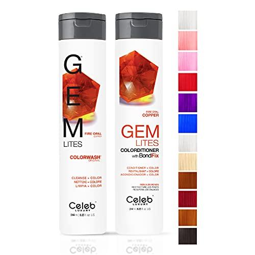Celeb Luxury Gem Lites Fire Opal Healthy Duo