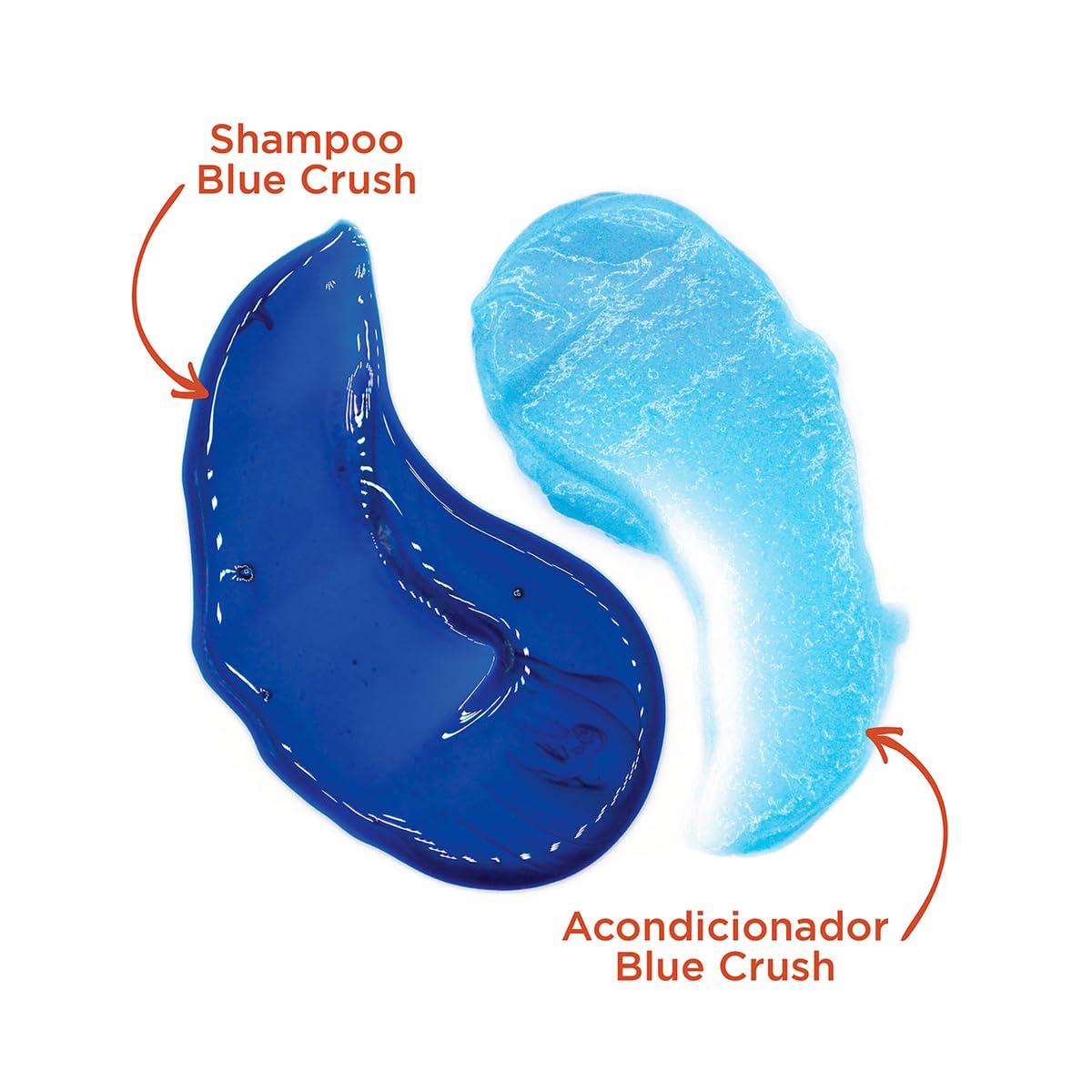 John Frieda John Frieda Blue Crush Conditioner, Toning Shampoo for Brunette Hair, Nourishes Color-Treated and Natural Hair, Blue Pigments for Vibrant, Cool-Toned Brunette Hair by Reducing Orange Tones, 8.3 Oz