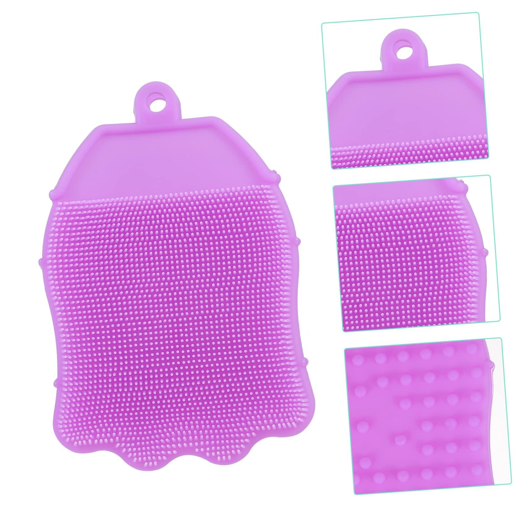 Gogogmee Gogogmee Silicone Baby Shower Bath Brush for Infants Family Bathing Tool Exfoliating Pad Gentle on Skin Easy to Clean Non-Slip