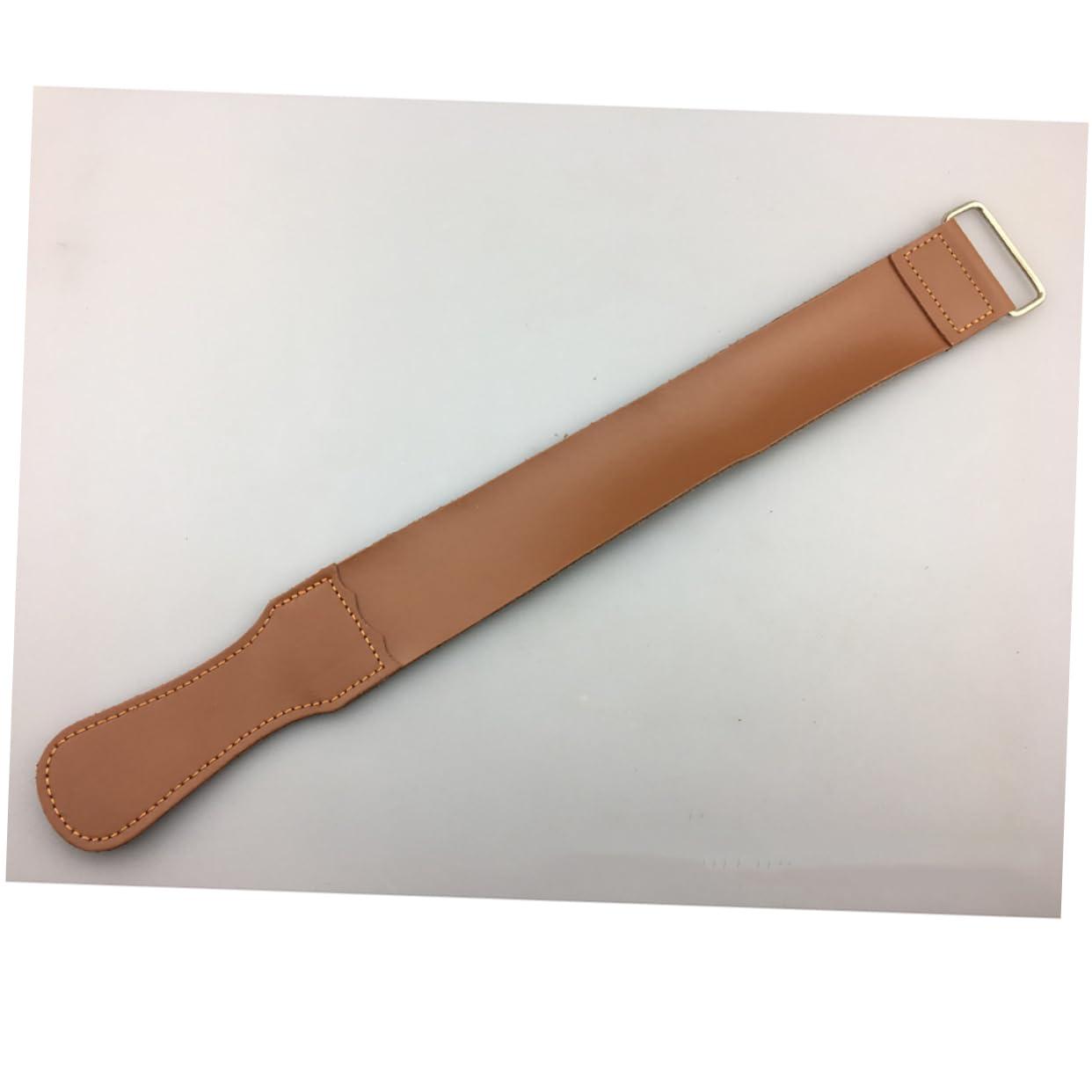 HONMEET HONMEET Leather Sharpening Strop Kit 2PCS Barbers Strop for Razor Blades Woodworking Tools and Scissors Straight Razor Strop