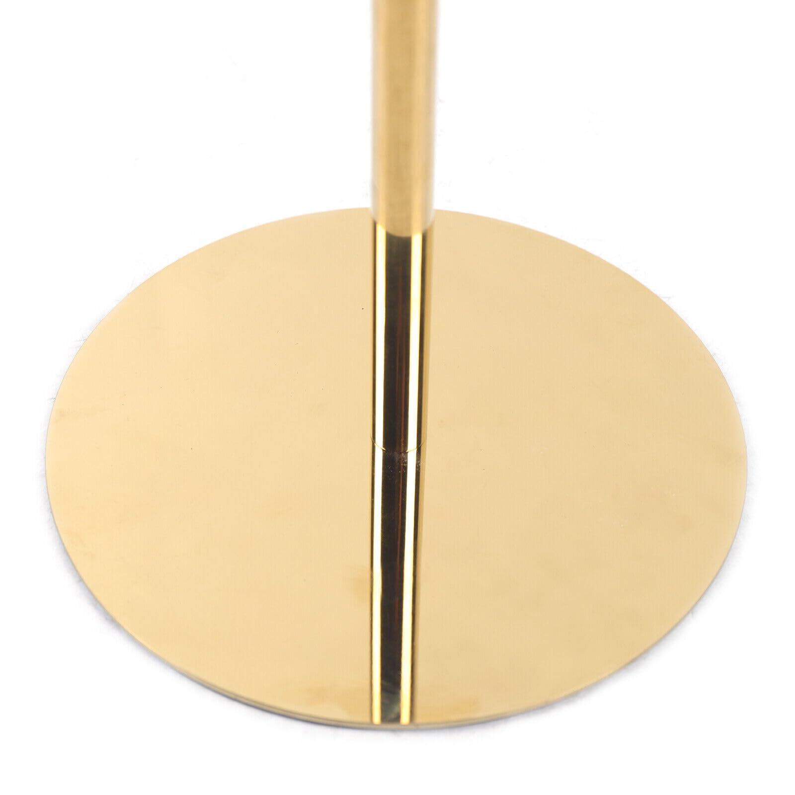 LYNICESHOP LYNICESHOP Hat Display Mannequin Head, Adjustable Display Stand Caps Wig Hats Display Holder Head Mannequin Stand Gold