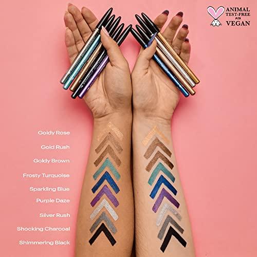 ANNABELLE Annabelle Chrome Kohl Eyeliner, Sparkling Blue, 0.04 oz