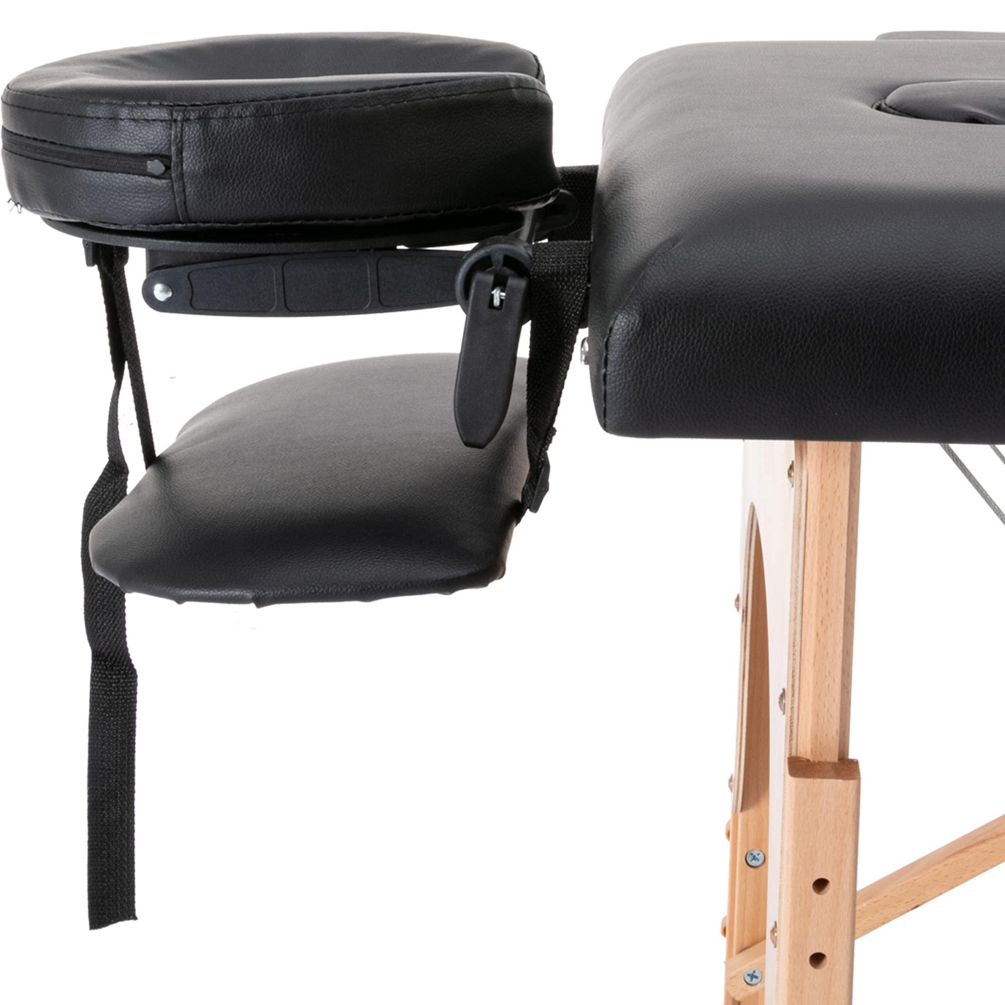 Anwick Anwick Massage Table Portable Massage Bed Lash Bed Facial Table Reiki Table SPA Beds for Esthetician Portable Height Adjustable Carrying Bag & Accessories 2 Section Shop & Home