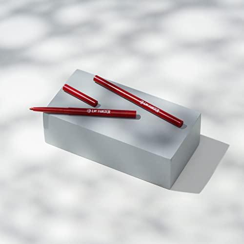 W7 W7 Lip Twister Lip Liner - 2Pcs - Creamy & Blendable Lip Makeup For Definition & Shape (Red)