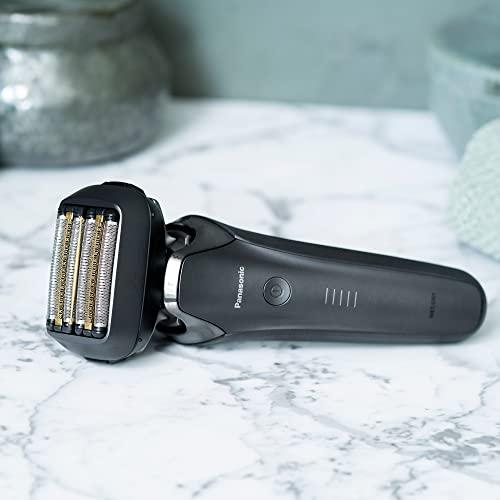 Panasonic Panasonic ES-LS6A Series 900+ Premium Wet/Dry Electric Shaver, 6-Way Shaving Head with Linear Motor, Black