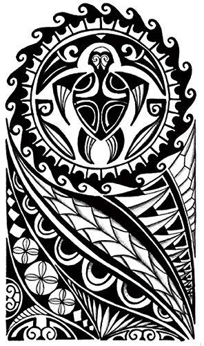 LEOARS Tribal Totem Sleeve Tattoos, 4-Sheet Large Full Arm Sleeve Tattoos and 4-Sheet Fake Half Arm Totem Tattoos for Men Women Makeup
