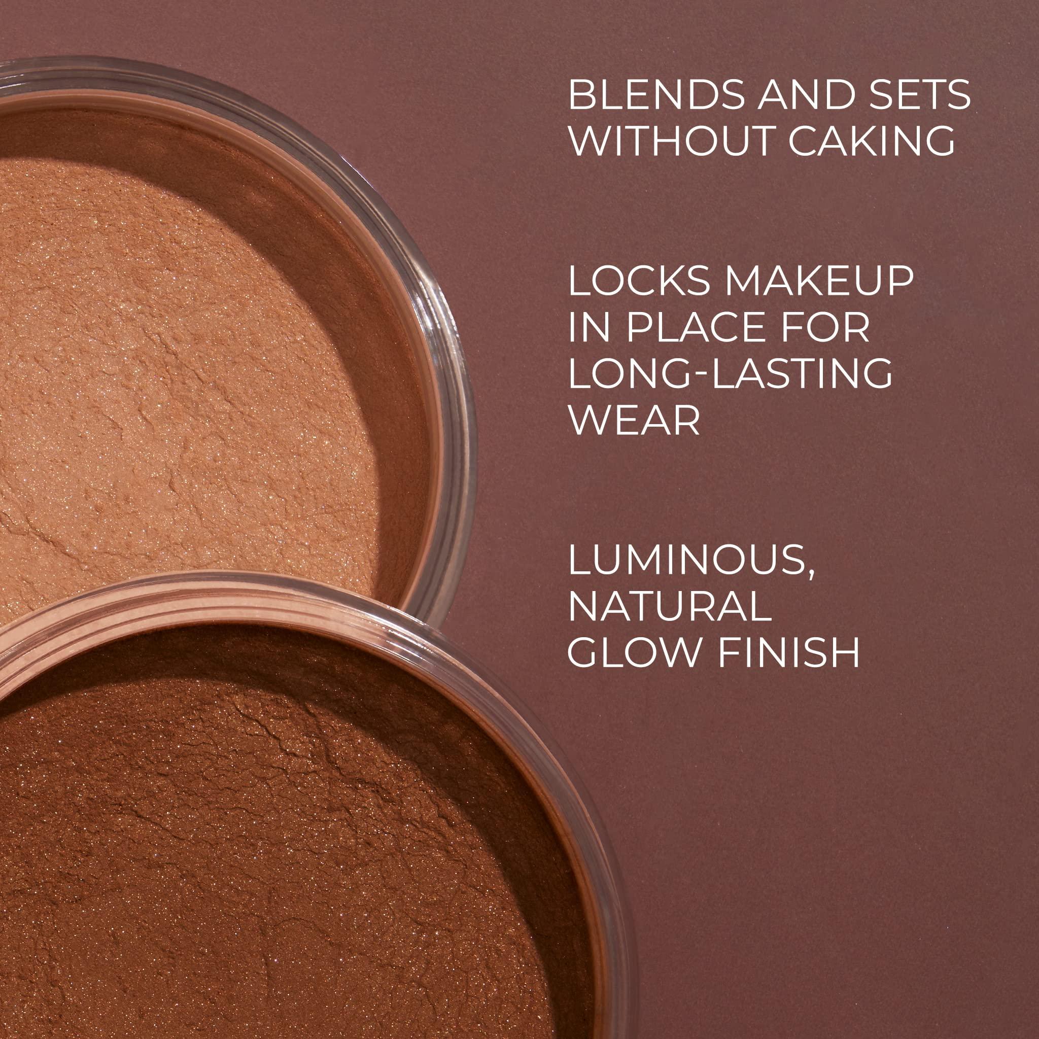 Cover FX COVER FX Illuminating Setting Powder - Shade Light - Radiant Loose Makeup Finishing Powder - Lock in Makeup - Blurs Fine Lines - Full Size