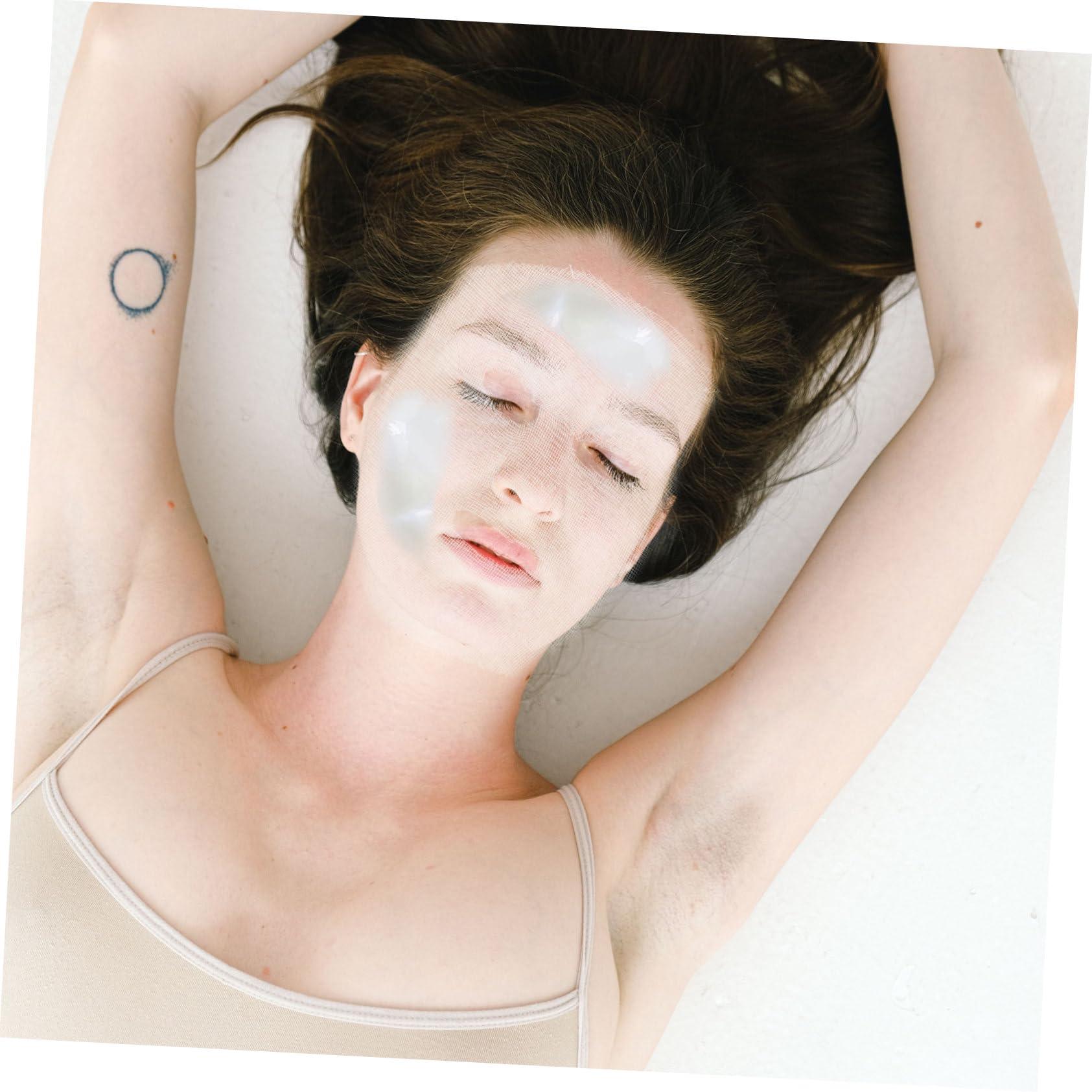 Baluue Baluue Disposable Mask Sheets Facial Mask Sheets Skin Care Full Facial Mask Soothing Mask Single Time Use Face Mask Sheets