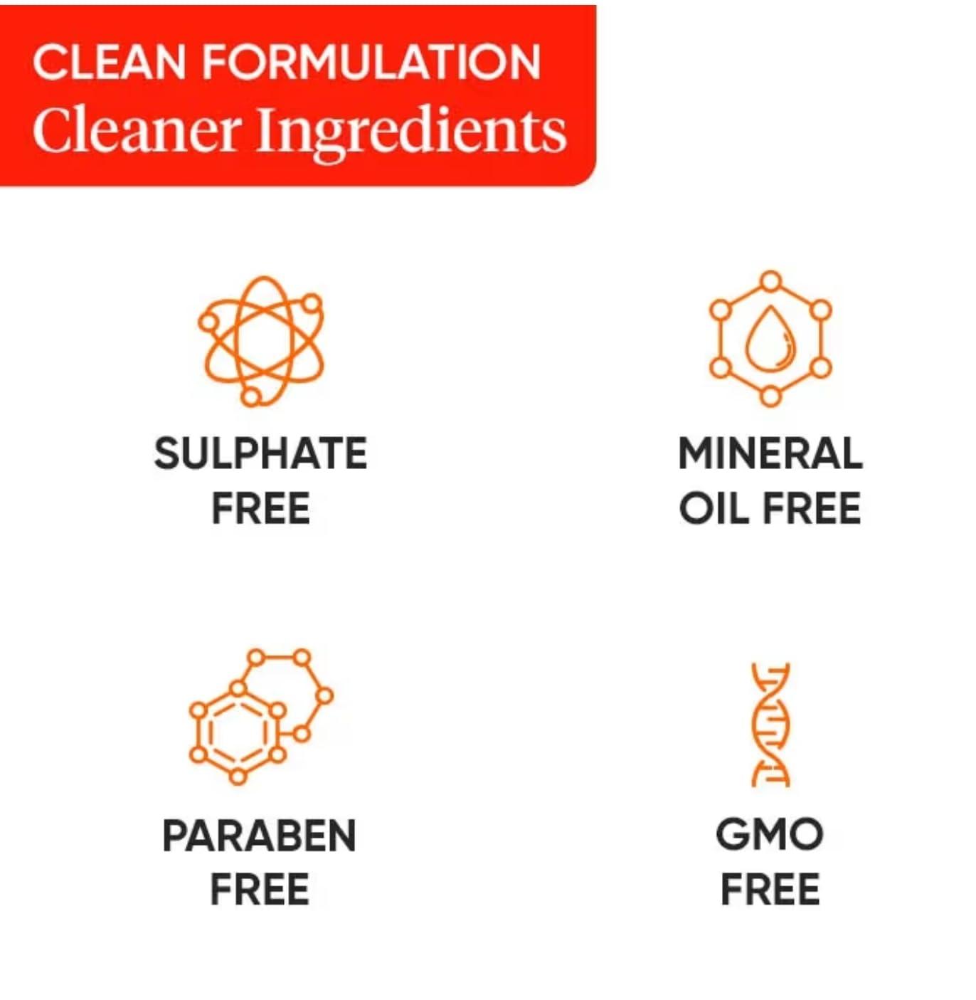 RS.H Global Dot'&'Key Vitamin C + E Complete Skin Care Combo kit | Face Wash (100ml), Face Serum (30ml), Moisturizer (60ml), Sunscreen (50g) | Vitamin C Daily Glow Booster Combo for All Skin Types (Pack of 4)