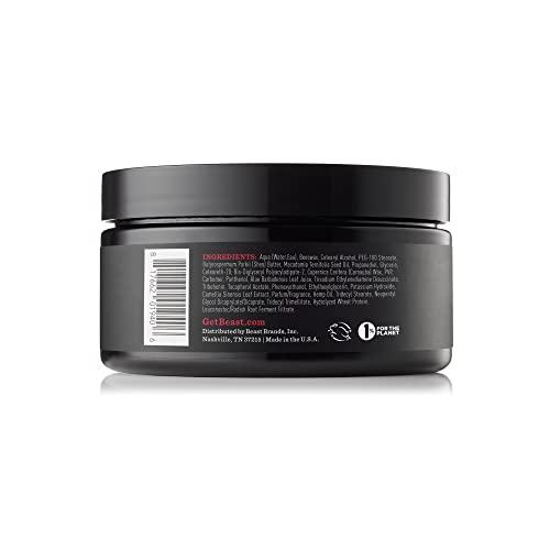 Tame the Beast Beast Hair Sculpting Paste, Medium Hold, Pliable and Firm with a Matte Finish, Natural and Flexible, 3.4 oz size