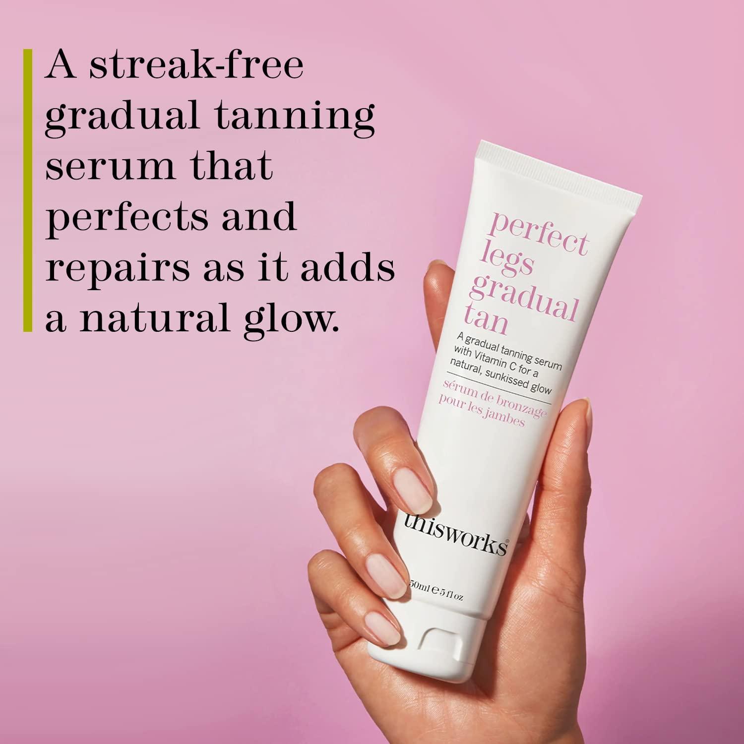 THISWORKS This Works Perfect Legs Gradual Tan, Self Tanner with Vitamin E & Shea Butter, 150ml