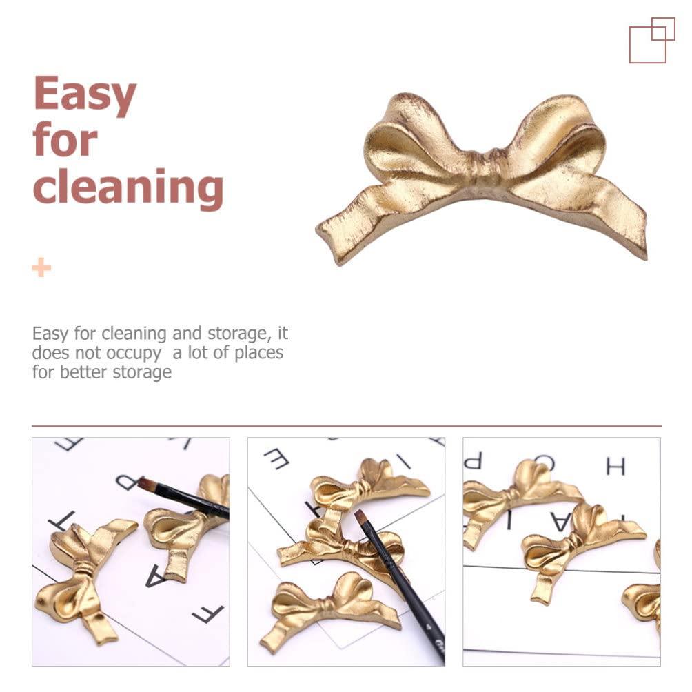 FOMIYES FOMIYES Storage Rack Calligraphy Brush Rest Ornament Holders Nail Brush Nail Painting Pen Stand Brush Display Rack Nail Art Pen Stand Nail Pen Holder Pencil Rest Resin Table Frame Japanese