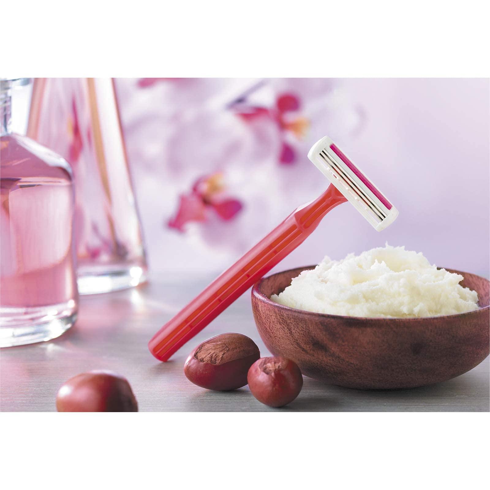 BIC BIC Pure 3 Lady Pink Women\'s Disposable Razors - Bundle of 4 Packs of 4