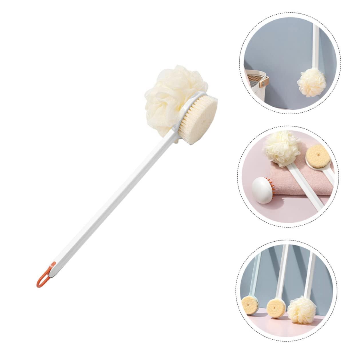 Gogogmee Gogogmee Soft Bristle Bath Scrubber Dual Sided Body Cleaning Brush for Shower & Bath Gentle Skin with Random Ideal Back Cleaning Scrubber for Men &