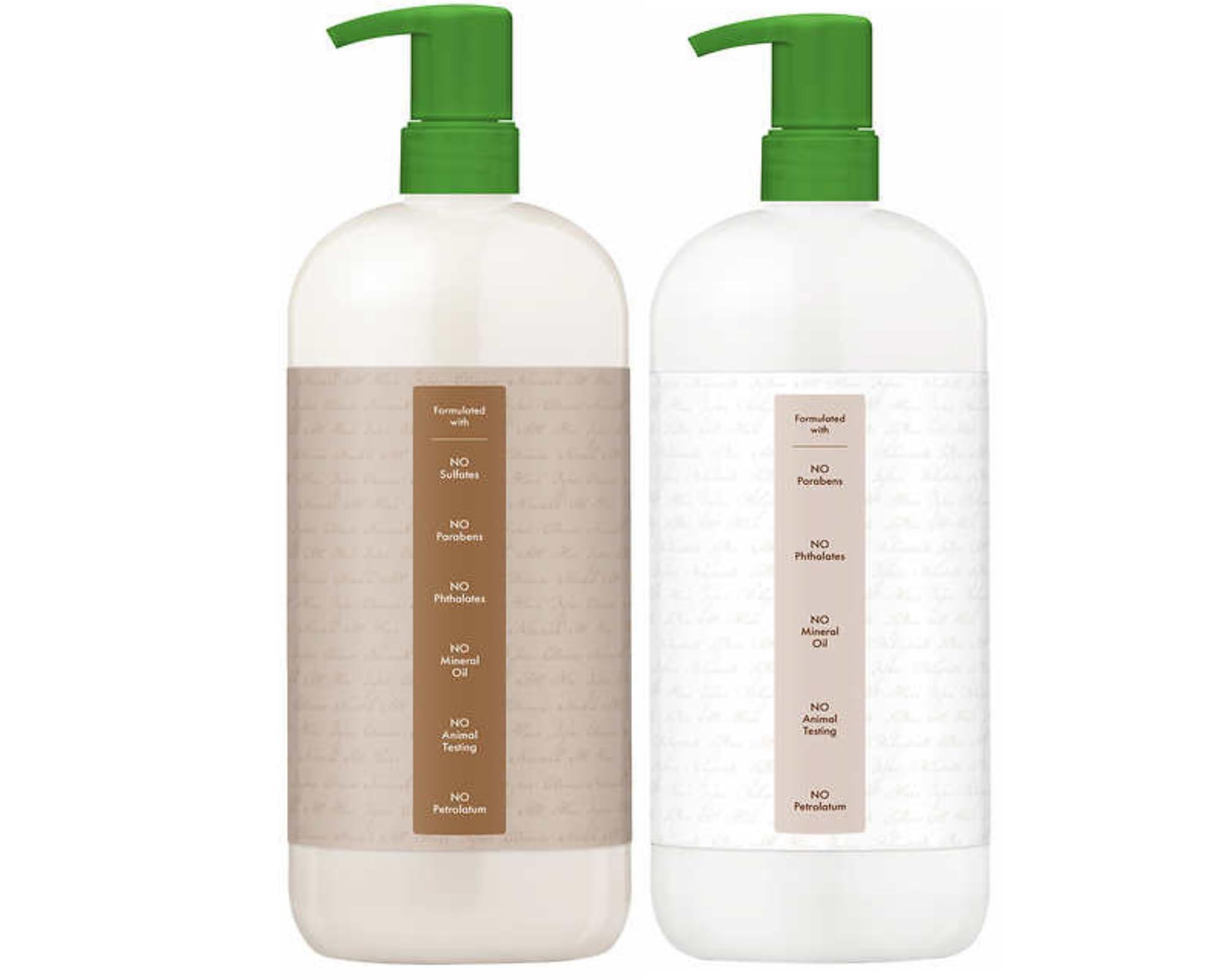 ComboCreations SheaMoisture Natural Infusions Hydrating and Moisture Boosting Shampoo & Conditioner Set, 34 fl oz, for Wavy, Curly, Straight Hair - ComboCreations Box for Holiday Gift Sets, Christmas Gifts