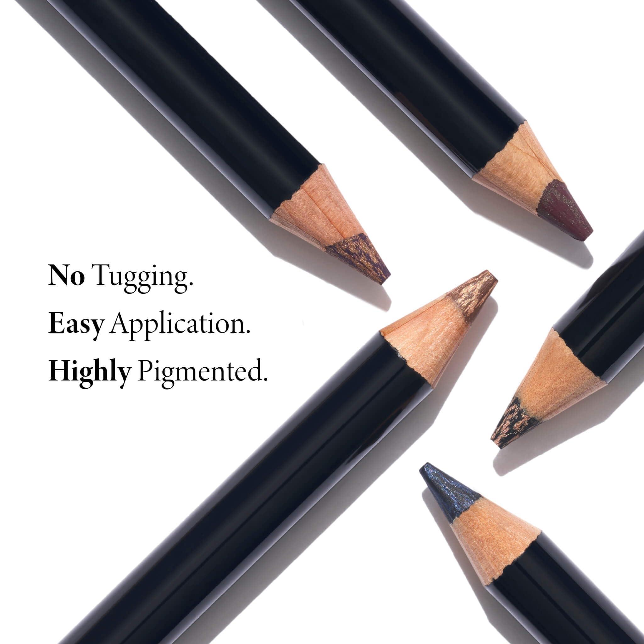 LAURA GELLER NEW YORK LAURA GELLER NEW YORK Marble Eyes Multidimensional Eyeliner Pencil, Black Diamonds and Kajal Longwear Kohl Eyeliner, Soft Black