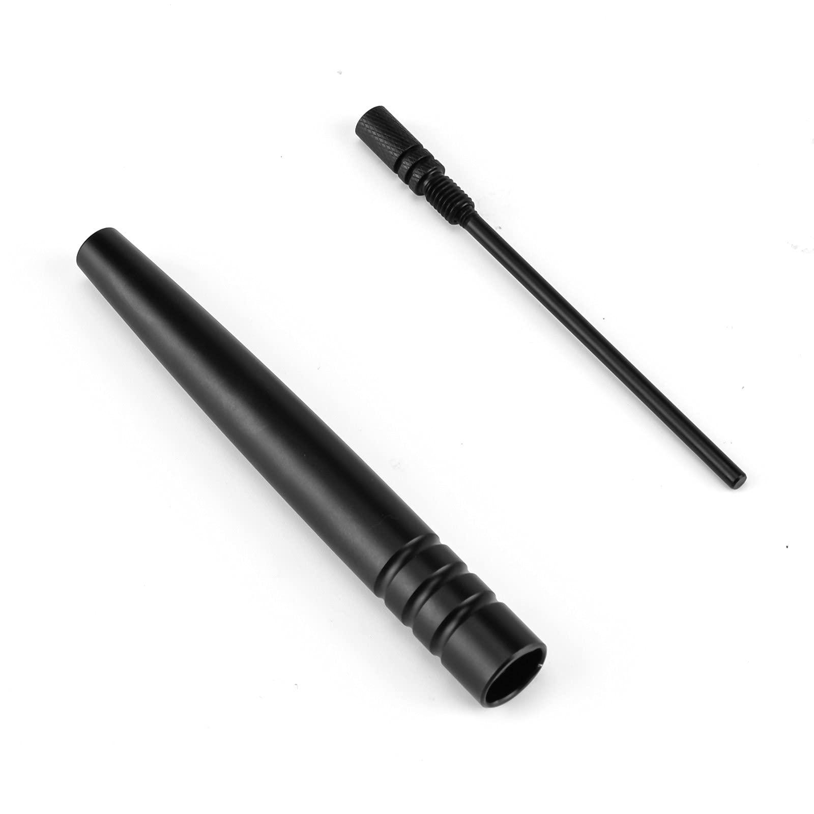 ShiningLove ShiningLove Manual Tattoo Pen Hand Tattoo Cartridge Needle Pen Black Aluminum Alloy Ink Cartridge DIY Tattoo Accessories Black