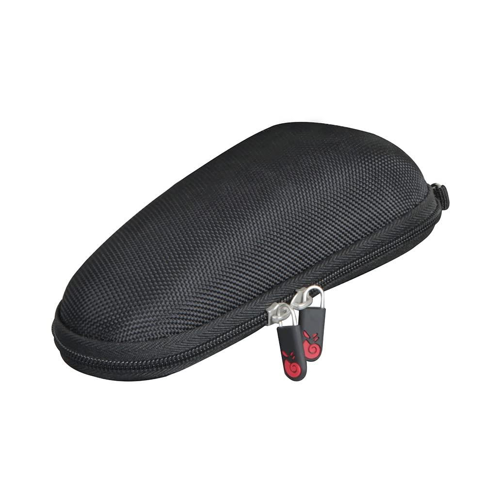 Hermitshell Hermitshell Hard Travel Case for Braun Series 3 3040s 3010BT 3310S 3010S 310S 3070cc Electric Shaver Beard Trimmer (Not Including Charger, Black+Blue)