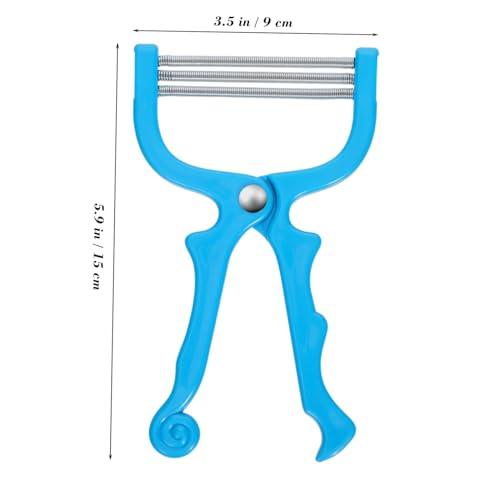 MERRYHAPY MERRYHAPY Face Threading Tool Facial Hair Removal Brush Spring Threading Facial Hair Remover Blue Portable Facial Threading Tool
