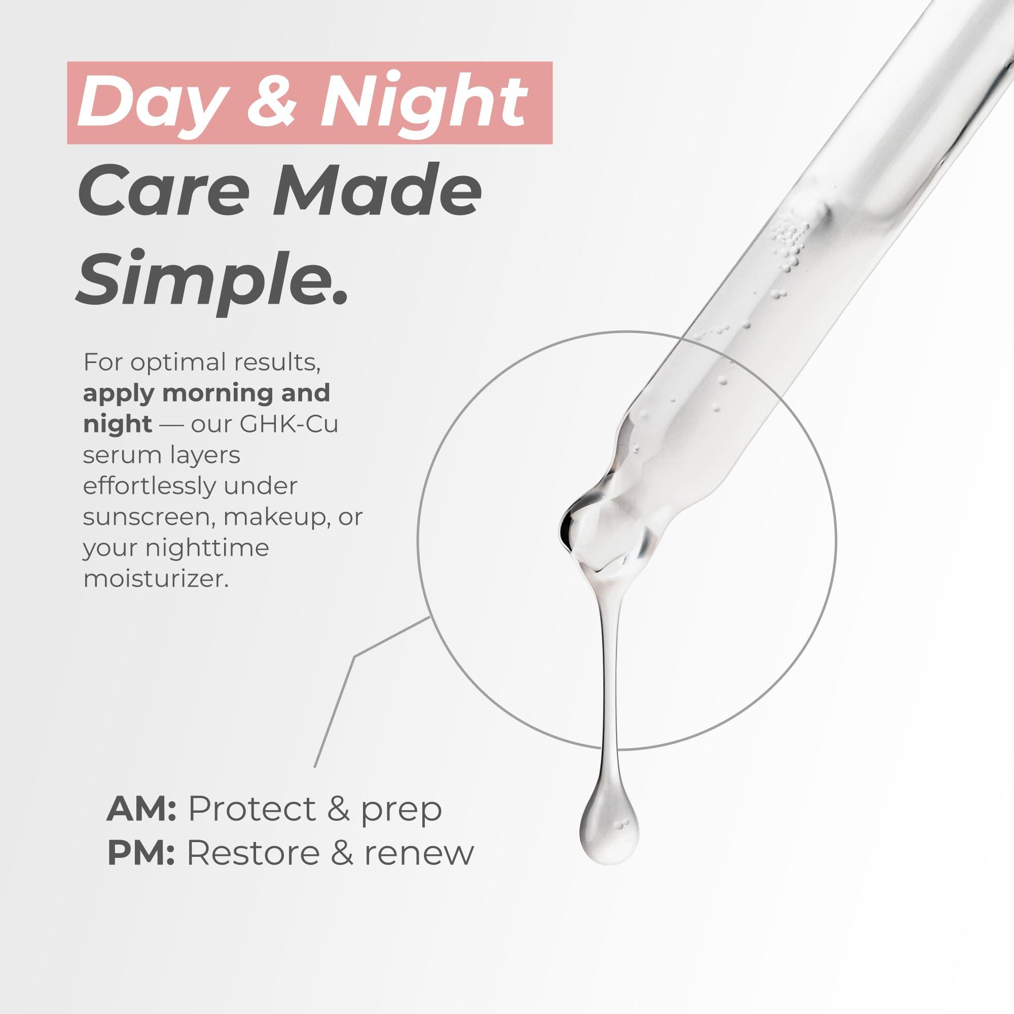 Neurogan GHK-Cu (Copper Peptide) Neck & Face Serum 1,200mcg (1 oz bottle)