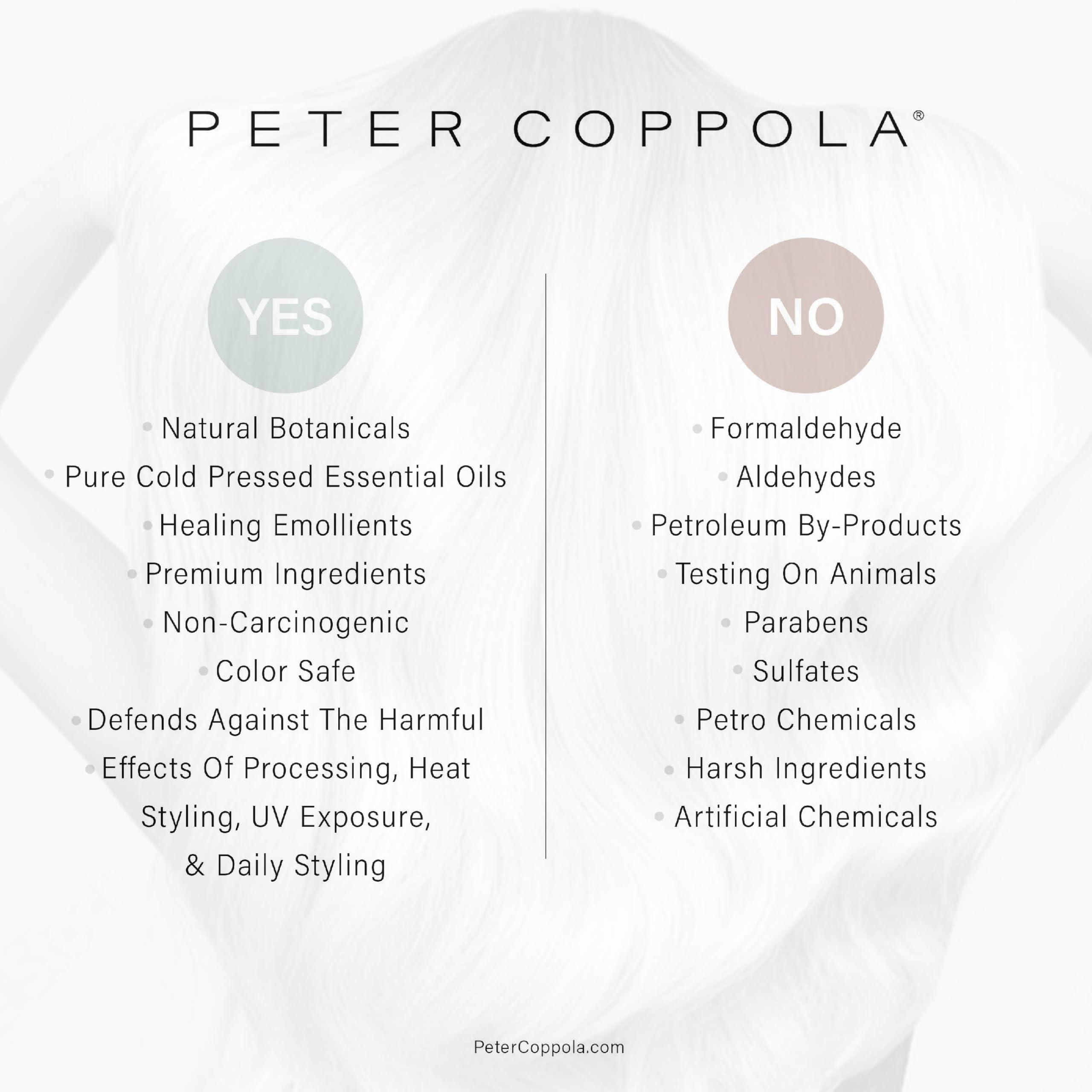 PETER COPPOLA PETER COPPOLA a-Keratin Hydrating & Repairing Shampoo - Ultra-repairing & Gentle Cleansing Sulfate Free Shampoo Repairs Damaged Hair - Nourishes, Conditions, And Prevent Breakage (24 Fl Oz)