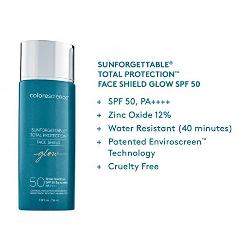 Colorescience Colorescience Sunforgettable Total Protection Face Shield Glow SPF 50, Glow, 1.8 Fl Oz